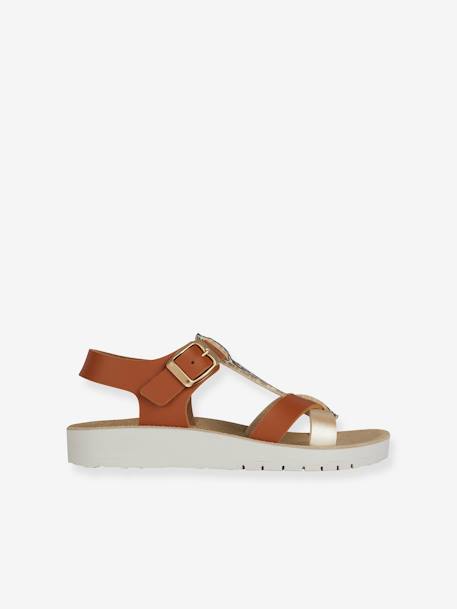 Sandals for Children, J45EA Costarei Girl by GEOX® brown - vertbaudet enfant 