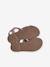 Hook-&-Loop Leather Sandals for Children multicoloured - vertbaudet enfant 