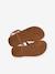 Hook-&-Loop Leather Sandals for Children, Designed for Autonomy gold - vertbaudet enfant 