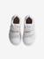 Trainers with Hook-and-Loop Straps for Girls printed white - vertbaudet enfant 