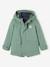 Parka garçon 3 en 1 mi-saison doudoune sans manches amovible marine+vert sauge - vertbaudet enfant 