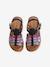 Leather Sandals for Children, Designed for Autonomy set blue - vertbaudet enfant 