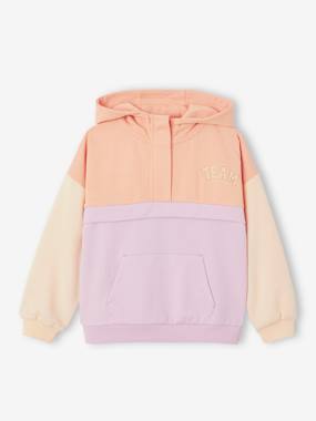 -Sports Colourblock Hoodie for Girls
