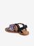 Leather Sandals for Children, Designed for Autonomy set blue - vertbaudet enfant 