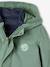 Parka garçon 3 en 1 mi-saison doudoune sans manches amovible marine+vert sauge - vertbaudet enfant 