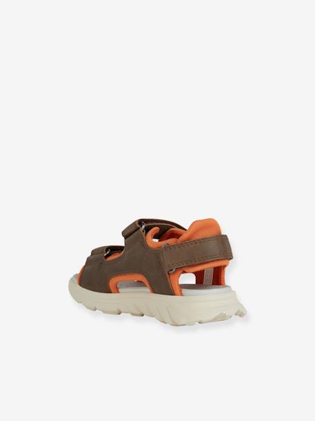 Sandals for Children, J45F1A Airadyum Boy by GEOX® brown - vertbaudet enfant 