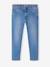 Slim morphological jeans for boy size large Dark Blue+Dark Grey+Denim Blue+denim grey+double stone - vertbaudet enfant 