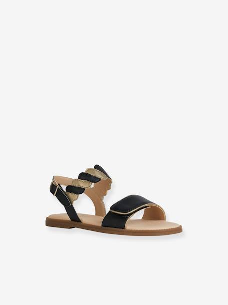 Sandales enfant J4535G Karly Girl noir - vertbaudet enfant 