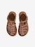 Sandales fermées cuir enfant collection maternelle ocre - vertbaudet enfant 
