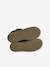 Leather Ballerina Pumps for Children, Designed for Autonomy printed blue - vertbaudet enfant 