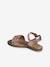 Leather Sandals for Children, Designed for Autonomy ochre - vertbaudet enfant 