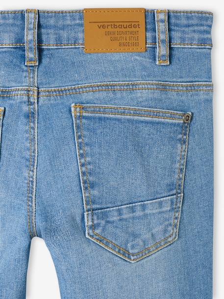 Jean garçon slim morphologique LARGE DENIM BRUT+denim gris+DENIM GRIS FONCE+double stone+STONE - vertbaudet enfant 