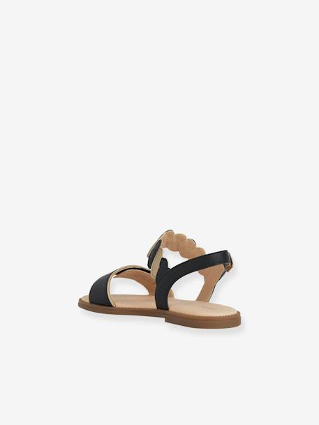 Sandales enfant J4535G Karly Girl noir - vertbaudet enfant 