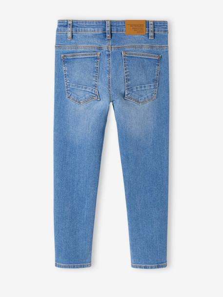 Jean garçon slim morphologique LARGE DENIM BRUT+denim gris+DENIM GRIS FONCE+double stone+STONE - vertbaudet enfant 