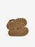 Sandales bébé cuir à scratchs fermées acajou+marine+or+rose - vertbaudet enfant 