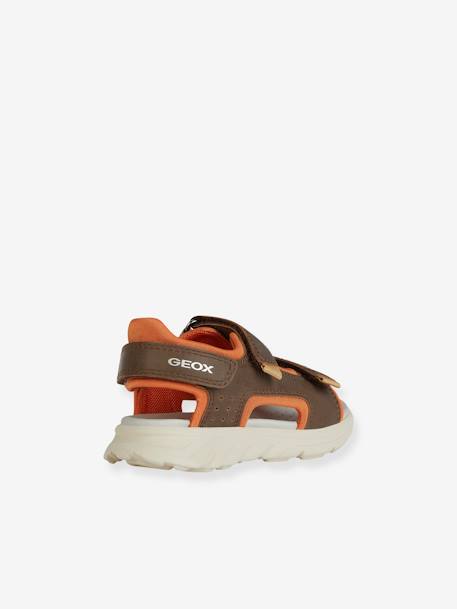 Sandals for Children, J45F1A Airadyum Boy by GEOX® brown - vertbaudet enfant 