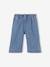 Wide Leg Denim Trousers for Babies stone - vertbaudet enfant 
