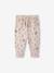 Ensemble T-shirt en nid d'abeille et pantalon en molleton bébé écru - vertbaudet enfant 
