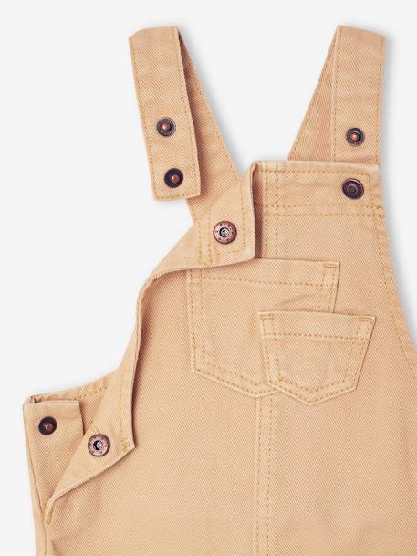 Dungarees with Pockets for Babies yellow - vertbaudet enfant 