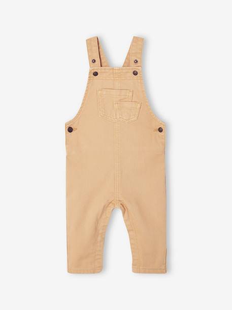 Dungarees with Pockets for Babies yellow - vertbaudet enfant 