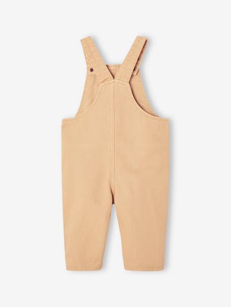 Dungarees with Pockets for Babies yellow - vertbaudet enfant 