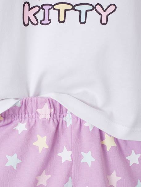 Two-Tone Hello Kitty® Short Pyjamas for Girls lilac - vertbaudet enfant 