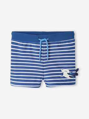 Swim Shorts with Shark for Boys  - vertbaudet enfant