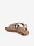 Open Sandals for Children, Designed for Autonomy gold - vertbaudet enfant 