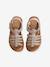 Open Sandals for Children, Designed for Autonomy gold - vertbaudet enfant 