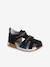 Sandals with Hook-&-Loop Straps for Children, Designed for Autonomy set blue - vertbaudet enfant 
