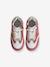 Leather Trainers for Girls, Designed for Autonomy set pink - vertbaudet enfant 