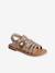 Open Sandals for Children, Designed for Autonomy gold - vertbaudet enfant 