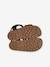 Leather Hook-&-Loop Sandals for Children, Designed for Autonomy khaki+navy blue+sandy beige - vertbaudet enfant 