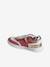 Leather Trainers for Girls, Designed for Autonomy set pink - vertbaudet enfant 
