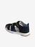 Sandals with Hook-&-Loop Straps for Children, Designed for Autonomy set blue - vertbaudet enfant 
