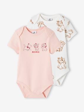 Pack of 2 Bodysuits, Marie of the Aristocats by Disney®  - vertbaudet enfant