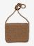 Braided Rope-Like Shoulder Bag with Flowers for Girls wood - vertbaudet enfant 