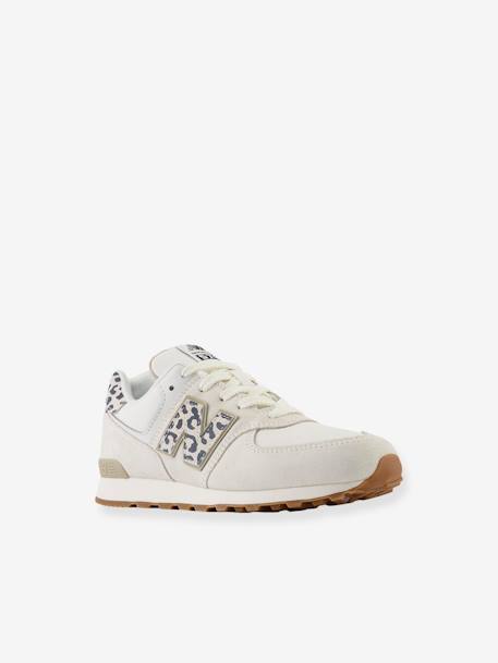 Lace-Up Trainers for Children, GC574XD NEW BALANCE® beige - vertbaudet enfant 
