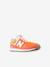 Lace-Up Trainers for Children, GC574RCB NEW BALANCE® marl red - vertbaudet enfant 
