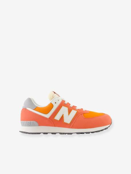 Lace-Up Trainers for Children, GC574RCB NEW BALANCE® marl red - vertbaudet enfant 