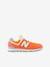 Lace-Up Trainers for Children, GC574RCB NEW BALANCE® marl red - vertbaudet enfant 
