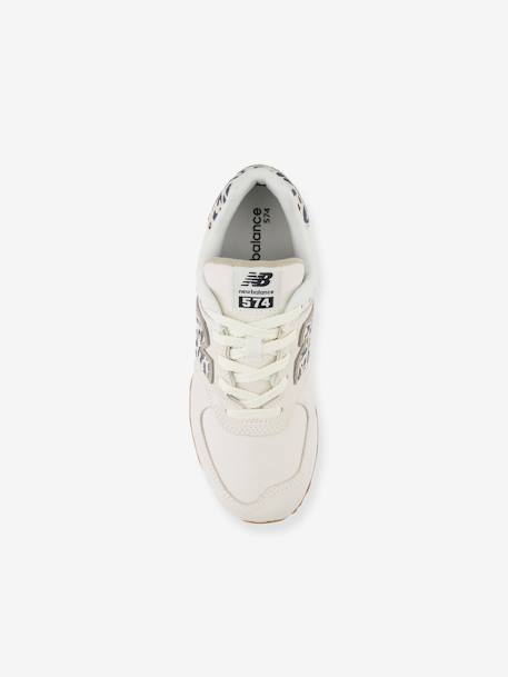 Lace-Up Trainers for Children, GC574XD NEW BALANCE® beige - vertbaudet enfant 