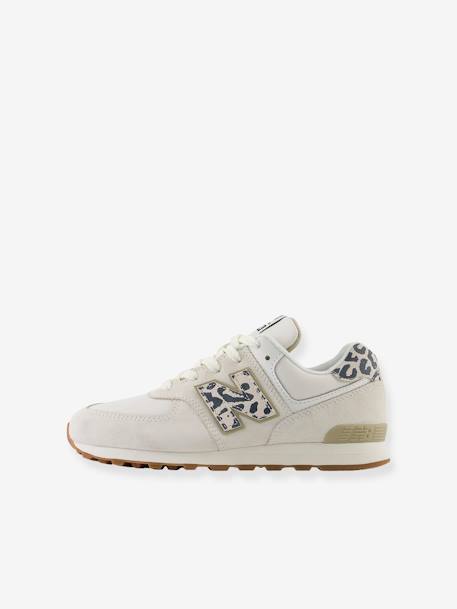 Lace-Up Trainers for Children, GC574XD NEW BALANCE® beige - vertbaudet enfant 