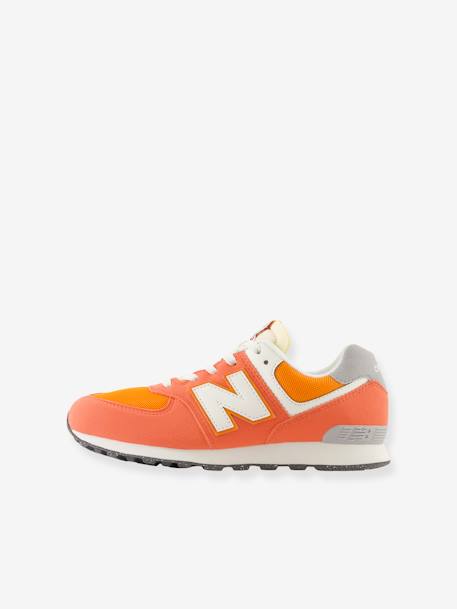 Lace-Up Trainers for Children, GC574RCB NEW BALANCE® marl red - vertbaudet enfant 