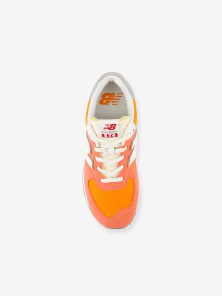 Lace-Up Trainers for Children, GC574RCB NEW BALANCE® marl red - vertbaudet enfant 