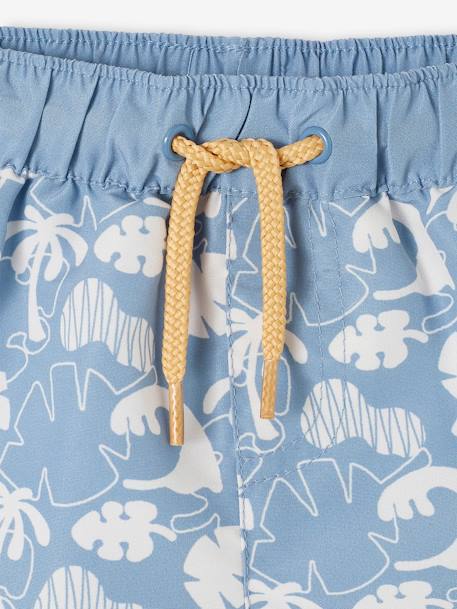 Maillot de bain imprimé bébé garçon bleu grisé+vert sauge - vertbaudet enfant 