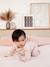 Ensemble bébé pull à collerette pantalon en tricot rose nude - vertbaudet enfant 