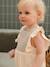 Cotton Gauze Jumpsuit for Babies ecru - vertbaudet enfant 