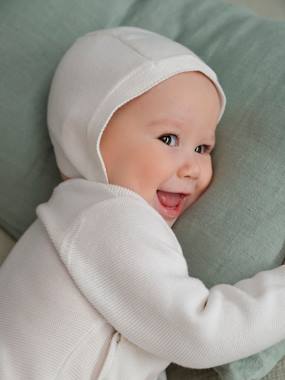 -Newborn Combo: Jumpsuit & Beanie for Babies