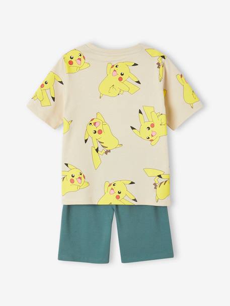 Pyjashort bicolore garçon Pokemon® vert émeraude - vertbaudet enfant 